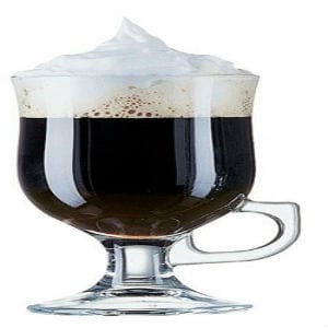 Irish coffee met Arabica koffiebonen