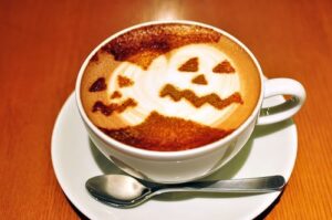 Halloween koffie