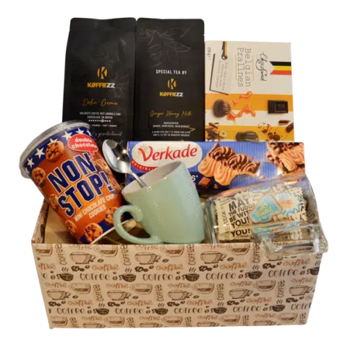 Verjaardagscadeau met koffie