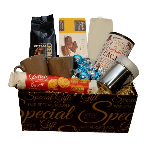 Verrassend cadeau pakket met koffie