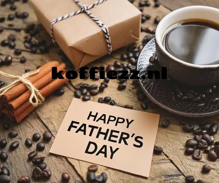 Vaderdag cadeau met koffie