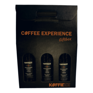 Gift box ` Cheers` Gevuld met zéér bijzondere koffiebonen