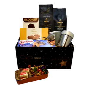 kerstpakket met koffie