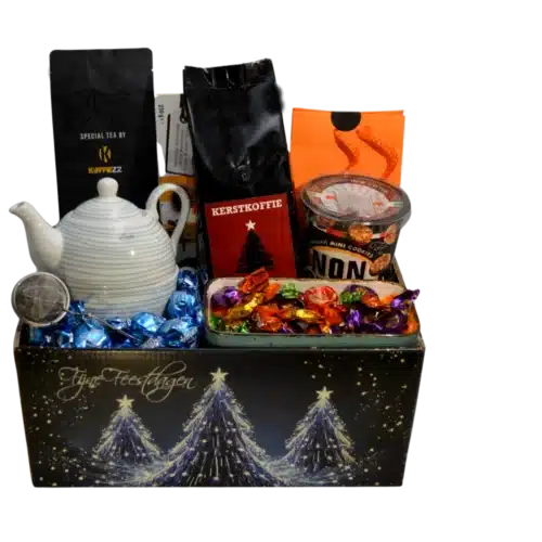 Kerstpakket 2025 een compleet cadeau voor iedere koffie en thee liefhebber